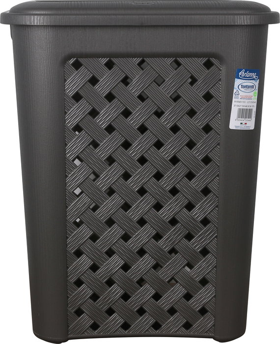Tontarelli Pongotodo con Tapa Arianna 30 L Grafito (6 Unidades)