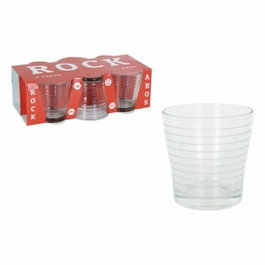 La Mediterranea Set de 6 Vasos Rock Aros 290cc