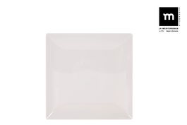 La Mediterranea Plato Llano Ivory Brillo 26.5 cm "Elite" (6 Unidades)