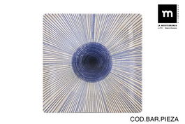 La Mediterranea Plato Llano 24 cm Irys Elite Brillo (6 Unidades)