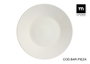 La Mediterranea Plato Llano Maitre Ivory Brillo 28cm