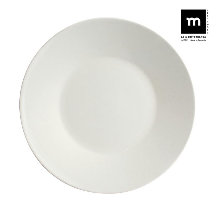 La Mediterranea Bajo Plato "Maitre" Ivory Brillo 30.5 cm (6 Unidades) La Mediterranea Bajo Plato "Maitre" Ivory Brillo 30.5 cm (6 Unidades)