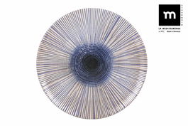 La Mediterranea Plato Llano 26 cm Irys Monaco Brill (6 Unidades)