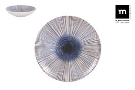 La Mediterranea Plato Hondo "Irys" Monaco Bril Ø 21 cm (12 Unidades)