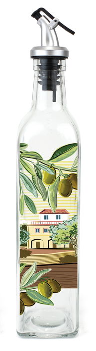 Anna Aceitera de Vidrio 250 ml con Tapon ABS (12 Unidades)