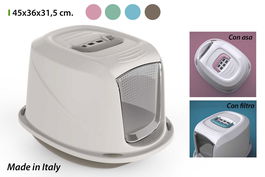 Georplast WC Pet C/Filtro Deluxe 45 x 36 cm (5 Unidades)