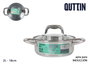 Quttin Cacerola con Tapa New Caesar 18cm/2L Inducción
