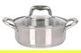Quttin Cacerola con Tapa de Acero Inoxidable 20 cm / 2.5 L New Caesar (6 Unidades)
