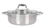 Quttin Set de 4 Cacerolas con Tapa New Caesar de Acero Inoxidable 26 cm 5L