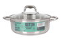 Quttin Set de 4 Cacerolas con Tapa New Caesar de Acero Inoxidable 26 cm 5L
