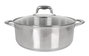 Quttin Cacerola con Tapa Acero Inoxidable 30 cm 8 Litros Modelo New Caesar (2 Unidades)
