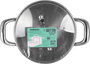 Quttin Olla con Tapa Acero Inoxidable 18 cm / 3 Litros New Caesar (6 Unidades)