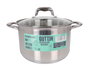 Quttin Olla con Tapa New Caesar 7L 24cm (4 Unidades)