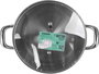 Quttin Olla con Tapa New Caesar 7L 24cm (4 Unidades)