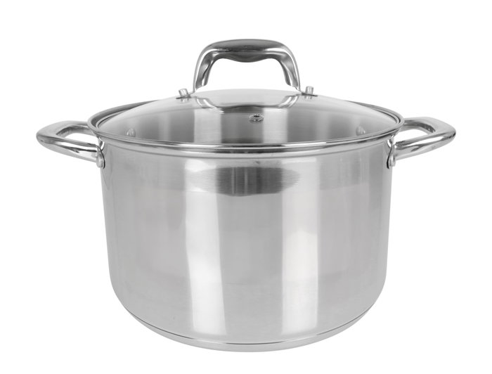 Quttin Olla con Tapa New Caesar 7L 24cm (4 Unidades)