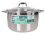 Quttin Olla con Tapa Acero Inoxidable 32 cm / 15 Litros New Caesar (2 Unidades)