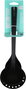 Quttin Set de 4 Utensilios de Nylon Negro