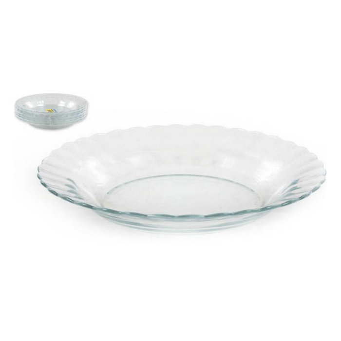 Duralex Plato Hondo Transparente Paris 23cm