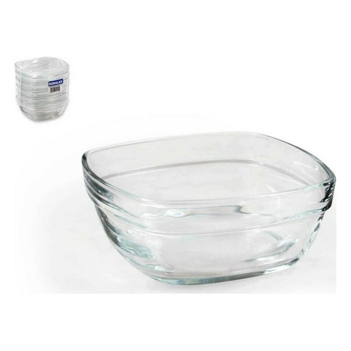 Duralex Bol Cuadrado Apilable Lys 300cc de 11cm