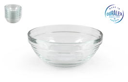 Duralex Bol Lys Apilable Transparente 310cc Ø12 x 5 cm (72 Unidades)