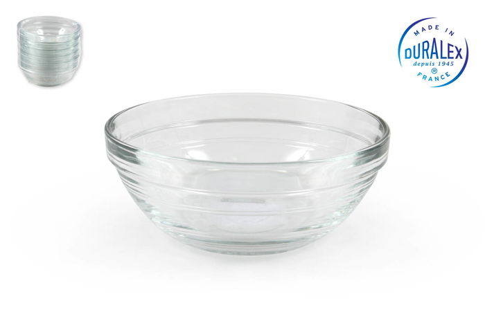 Duralex Bol Lys Apilable Transparente 310cc Ø12 x 5 cm (72 Unidades) Duralex Bol Lys Apilable Transparente 310cc Ø12 x 5 cm (72 Unidades)