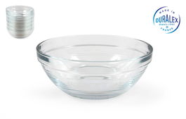 Duralex Bol Lys 500 cc - Ø14 x 5.5 cm Apilable Transparente (48 Unidades)