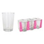 LAV Set de 6 Vasos de Agua Lara 205 ml de Cristal