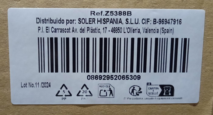 Lav Set 6 Vasos Agua 205 cc Mevsim (8 Cajas)