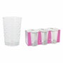 LAV Set de 6 Vasos de Agua Sedef de Cristal Templado 205 cc