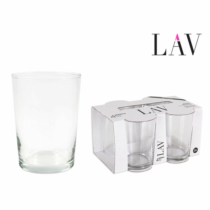 LAV Set de 4 Vasos para Sidra Best Offer 510 ml