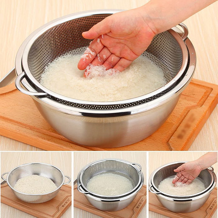 Quttin Escurridor Acero 25.5 x 10 cm (12 Unidades)