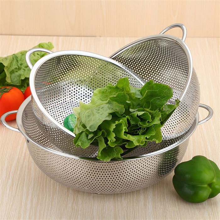 Quttin Escurridor Acero 25.5 x 10 cm (12 Unidades)