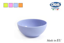 Dem Bowl Bol Bahia de Porcelana, Diámetro 9 cm, Altura 4 cm, Peso 30 g, Ideal para Postres y Sopas (48 Unidades)