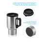 Basic Home Travel Mug Eléctrica Cargador Coche 9,7 cm ancho x 17,5 cm alto x 12,8 cm largo (12 Unidades)