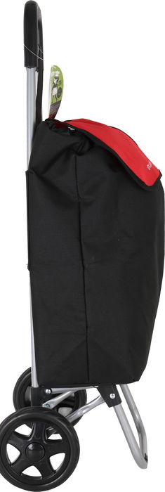 Confortime Carro de Compra Plegable 2 Ruedas 24L, Ancho 32.5 cm x Largo 81.8 cm x Alto 6.7 cm, Peso 5.2 kg, Color Negro (4 Unidades) Confortime Carro de Compra Plegable 2 Ruedas 24L, Ancho 32.5 cm x Largo 81.8 cm x Alto 6.7 cm, Peso 5.2 kg, Color Negro (4 Unidades)