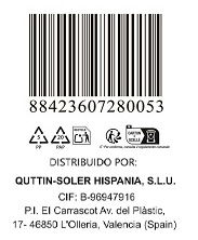 Quttin Cuchillo Pelador 8.5 cm "Packwood" de Acero Inoxidable para Frutas y Verduras, Colección Packwood (36 Unidades)