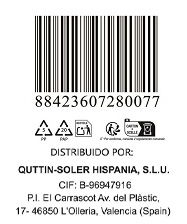 Quttin Cuchillo Bistec Sierra Packwood 10.5 cm (36 Unidades)