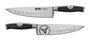 Quttin Cuchillo Cocina 20 cm Moare Cuchillas de Acero Inoxidable para Uso Profesional (6 Unidades)