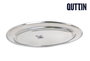Quttin Fuente Oval Acero Inoxidable 35 x 22.2 cm (18 Unidades)