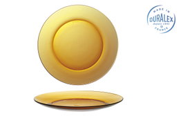 Duralex Plato Llano Lys Ámbar 23,5cm (Pack de 24) SKU: S2208257