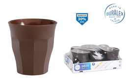 Duralex Vaso Marron Picardie 9 cl (48 Unidades)