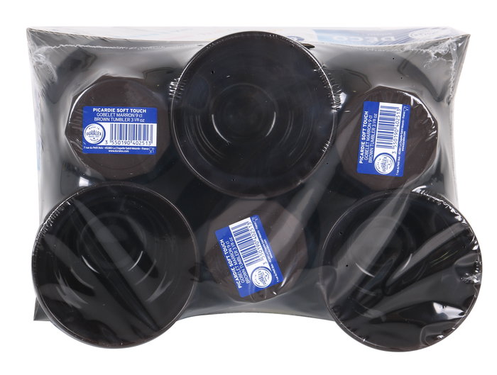 Duralex Vaso Marron Picardie 9 cl (48 Unidades)