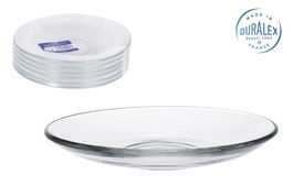 Duralex Set 6 Platos Gigogne Transparentes 13.4 cm (12 Cajas)