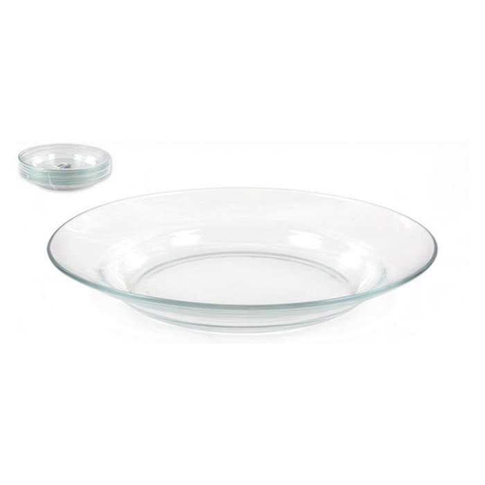 Duralex Plato Hondo Transparente Lys 23cm de 24 unidades