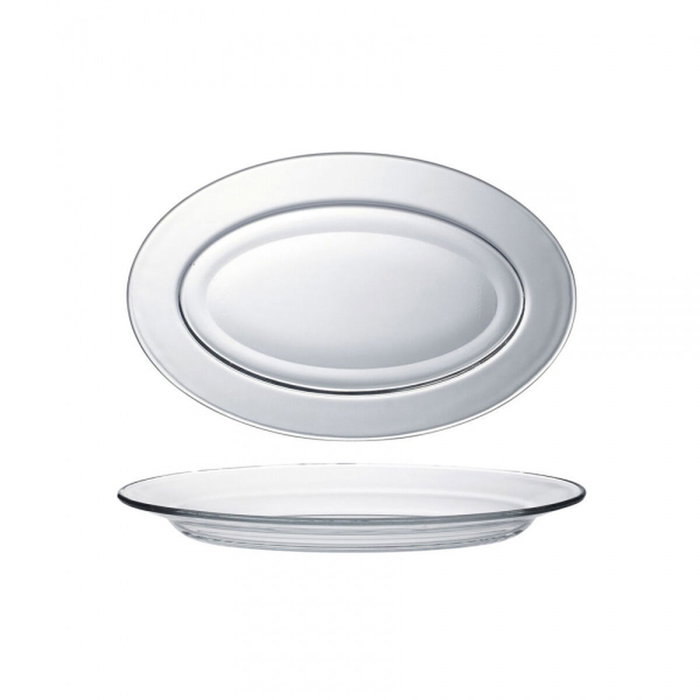 Duralex Fuente Oval Transparente Lys 31cm