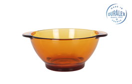 Duralex Bol Con Asas Lys 51cl (0.51L) Ambar, Medidas: 16.4 x 13.4 x 6.7 cm (36 Unidades)