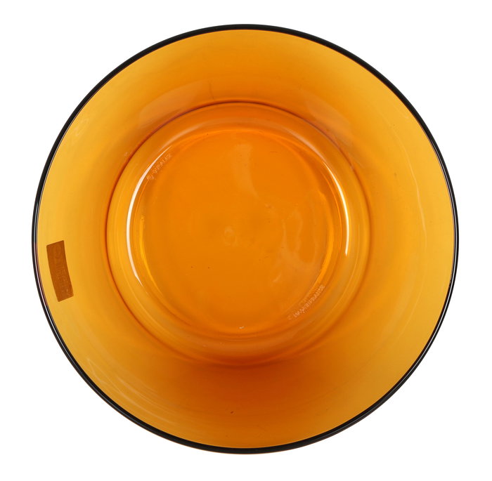 Duralex Ensaladera Lys Ambar, 23 cm / 220 cl - Vidrio Templado, Dimensiones: 22.8 x 9.4 x 22.7 cm (12 Unidades)