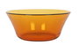 Duralex Ensaladera Lys Ambar, 23 cm / 220 cl - Vidrio Templado, Dimensiones: 22.8 x 9.4 x 22.7 cm (12 Unidades)