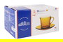 Duralex Set 6 Tazas con Plato Lys 18 cl Ambar (8 Cajas)