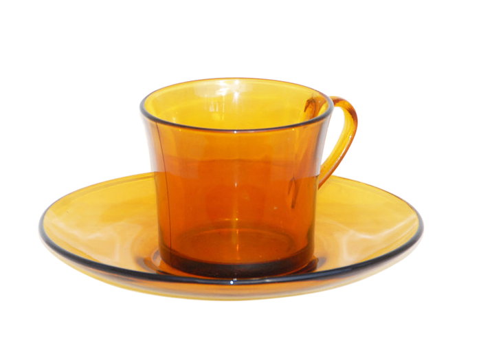 Duralex Set 6 Tazas con Plato Lys 18 cl Ambar (8 Cajas) Duralex Set 6 Tazas con Plato Lys 18 cl Ambar (8 Cajas)